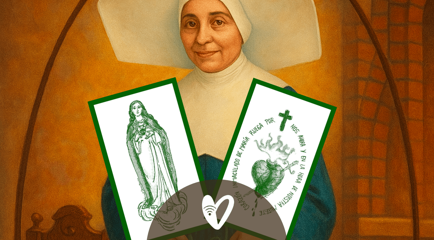 El escapulario verde de la Virgen María